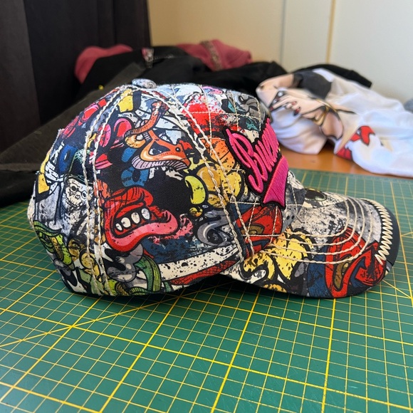 Robin Ruth "Buenos Aires" leather brim hat - Picture 2 of 9